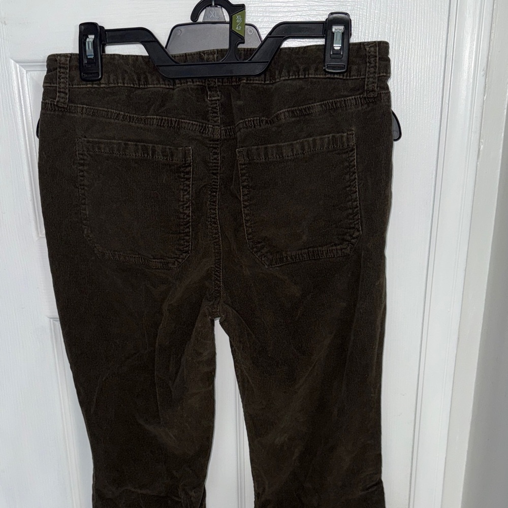 No Boundaries Chocolate Brown Corduroy Flare Pants - Picture 6 of 9
